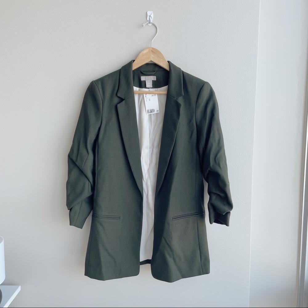 H&M Olive Green Blazer